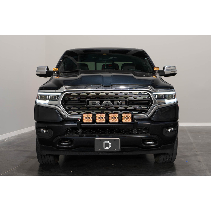  Diode Dynamics - SS5 Grille CrossLink Lightbar Kit for 2019+ Ram, Sport White Combo